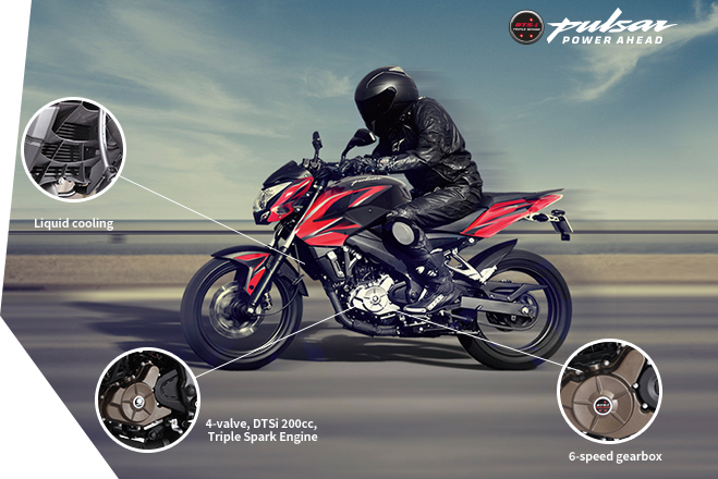 perfomance pulsar ns 200