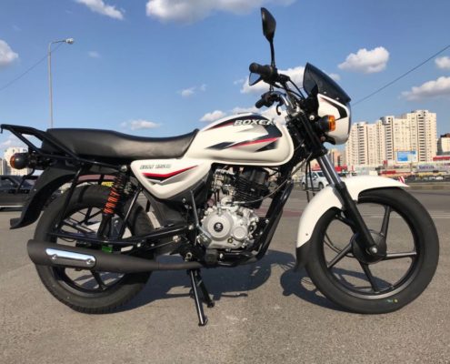 bajaj boxer 150 белый 4