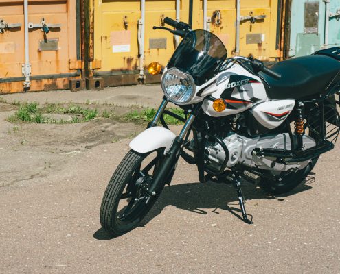 motorcycle bajaj 150 ug white (5)